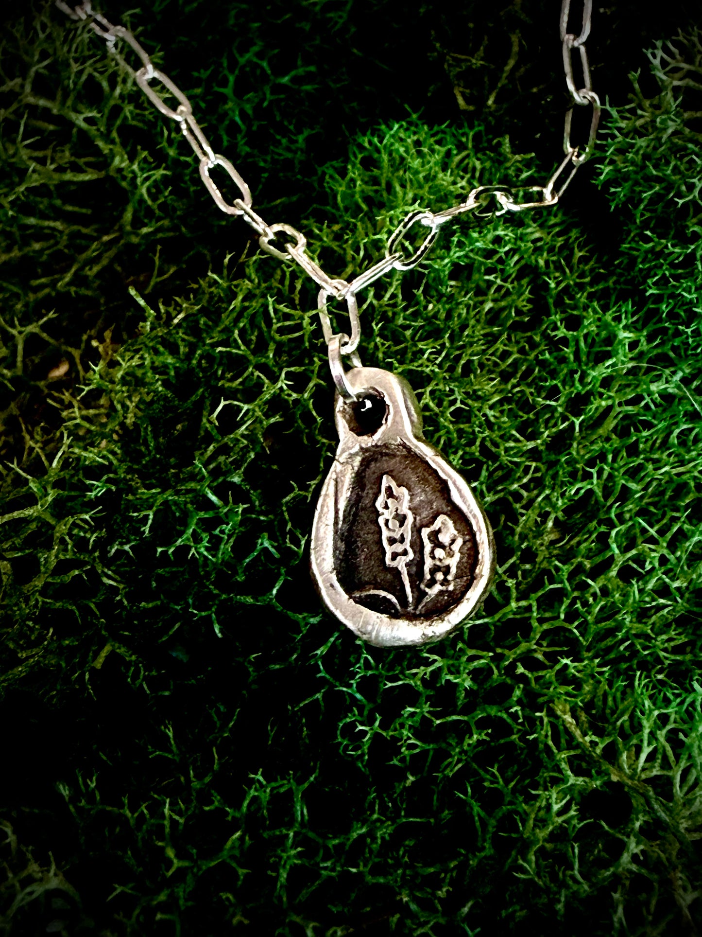 Fine Silver Talisman Necklace — Handcrafted Symbol Amulet